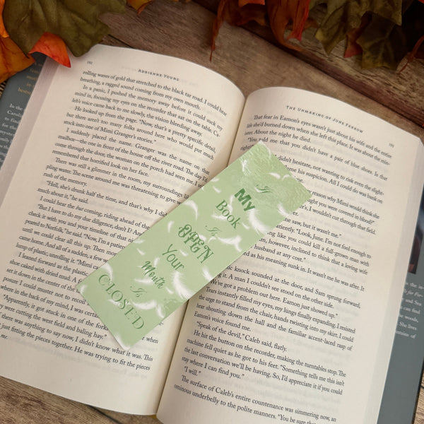 Mouth Closed Bookmark