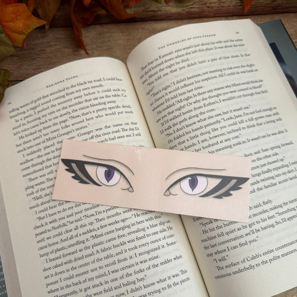 Purple Eye Bookmark