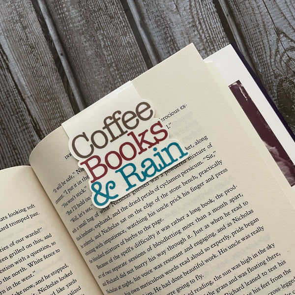 Coffee Magnetic Bookmark