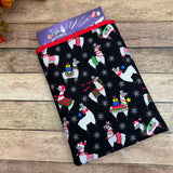 Christmas Llama Book Sleeve