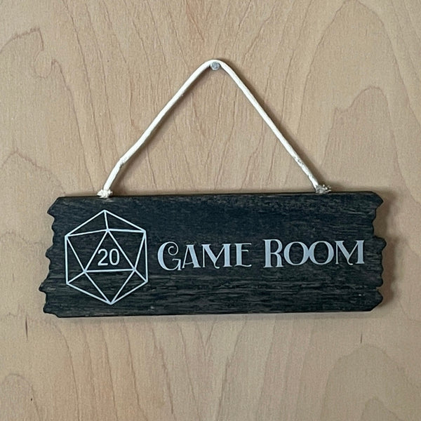 Game Room Sign