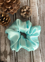 Teal Scrunchie CLEARANCE