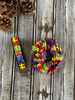 Autism Awareness Scrunchie CLEARANCE