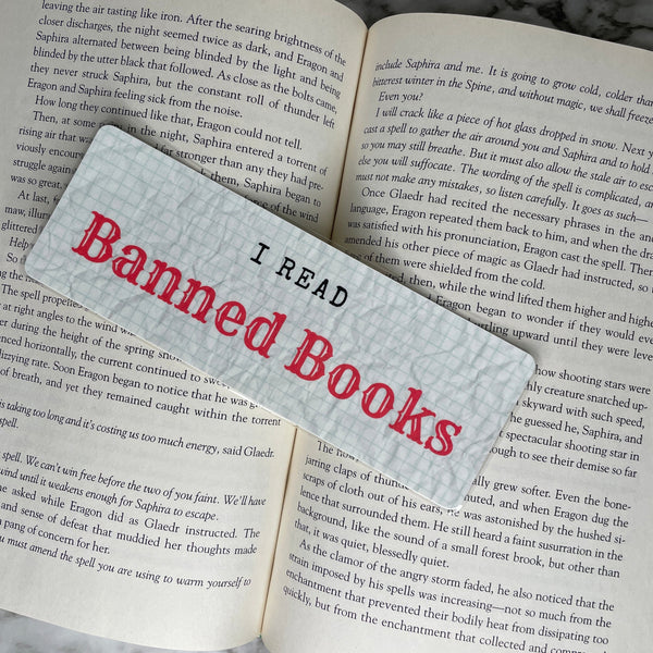 Banned Bookmark