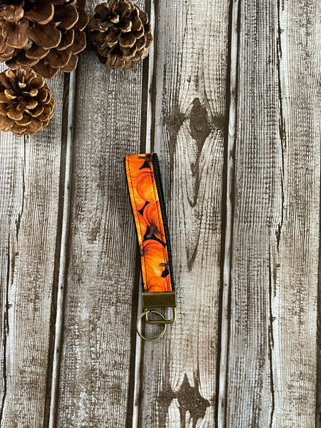 Pumpkin Keychain Nylon CLEARANCE