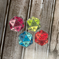 Mini Dice Sticker Pack