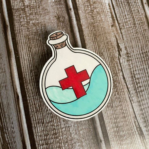 Health Potion Sticker