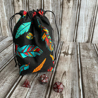 Feather Dice Bag